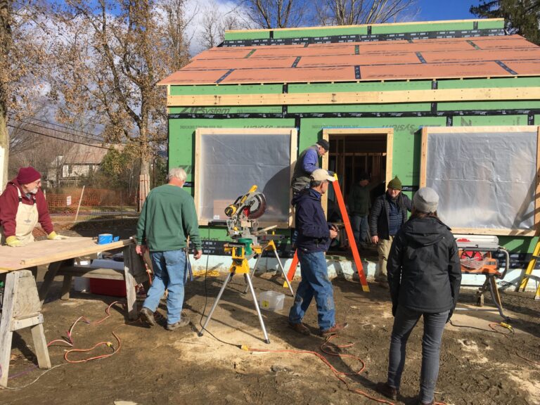 Window insulation being added